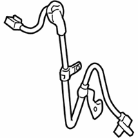 OEM 2010 Scion xD ABS Sensor Wire - 89543-52120