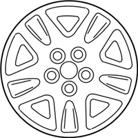 OEM Chrysler Voyager Wheel Alloy - 4743218AA