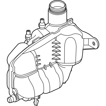 OEM 2022 BMW X2 Coolant Expansion Tank - 17-13-8-687-503