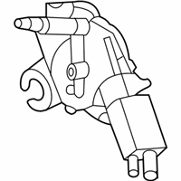 OEM Hyundai Entourage Rear Wiper Motor Assembly - 98710-4D000