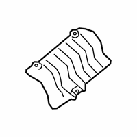 OEM 2021 Nissan Kicks Heat Insulator-Trunk Floor - 74772-5RL0A