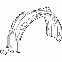 OEM 2016 Toyota Camry Fender Liner - 53876-06200