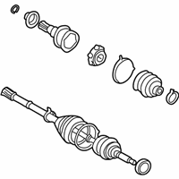 OEM 1995 Toyota Avalon Inner Shaft - 43420-06070-84