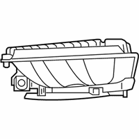 OEM Lexus NX200t Lamp Unit, Fog Lamp - 81211-78010