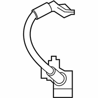 OEM 2021 BMW Z4 BATTERY CABLE MINUS DUAL STO - 61-12-8-796-322