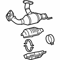 OEM Toyota 4Runner Converter & Pipe - 17450-50120