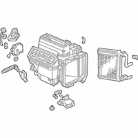 OEM 1999 Honda Accord Heater Unit - 79100-S87-A41