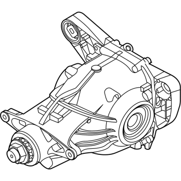 OEM 2021 BMW X7 FINAL DRIVE WITH DIFFERENTIA - 33-10-8-686-661