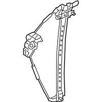 OEM 2018 Lexus LS500h Regulator Sub-Assembly - 69803-50060