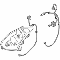 OEM Infiniti Headlamp Housing Assembly, Right - 26025-AM801