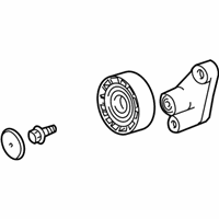 OEM 2000 BMW X5 Adjusting Pulley With Lever - 11-28-7-515-867