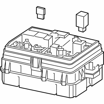 OEM 2022 GMC Sierra 3500 HD Fuse & Relay Box - 84594610