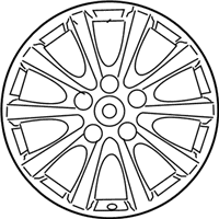 OEM 2011 Lexus IS350 Wheel, Disc - 42611-53343