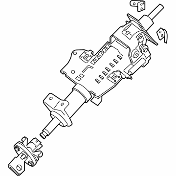 OEM Nissan Frontier COLUMN ASSY-STEERING, UPPER - 48810-9BU0A