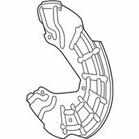 OEM 2015 Dodge Dart Shield-Splash - 68081534AC