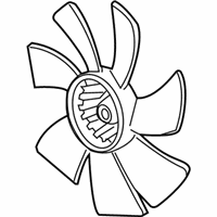 OEM 2014 Honda Crosstour Fan, Cooling - 38611-R40-A01