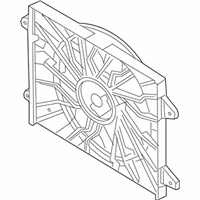 OEM 2015 Dodge Challenger FANMODULE-Radiator Cooling - 5181995AC