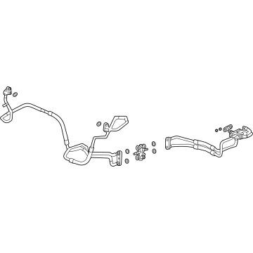 OEM Cadillac Cooler Pipe - 84882874