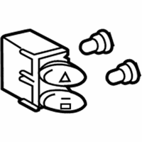 OEM 2005 Toyota Sienna Hazard Switch - 84332-AE010