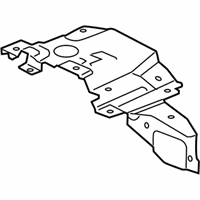 OEM 2009 Saturn Aura Bracket Asm-Battery Tray - 25848913