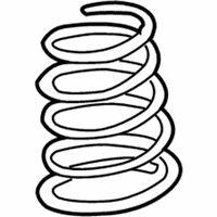 OEM 2006 Scion xA Coil Spring - 48131-52B60