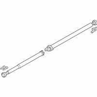 OEM 2018 Lincoln MKC Drive Shaft - EJ7Z-4R602-D