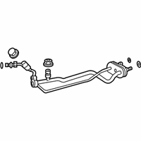 OEM Acura TSX Pipe Complete , Aircon - 80321-TL1-G11