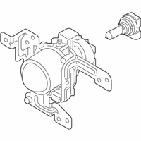 OEM 2020 Kia Soul Front Fog Lamp Assembly - 92201K0000