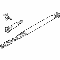 OEM Nissan Frontier Shaft Rr PROPELLER - 37300-9BT1A