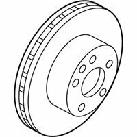 OEM 2006 Nissan Quest Rotor Disc Brake Front - 40206-ZM00A