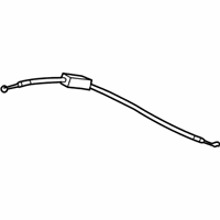 OEM 2010 Honda Fit Cable, Rear Door Lock - 72633-TF0-000