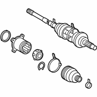 OEM Lexus RX450hL Shaft Assembly, Rear Drive - 42340-48140