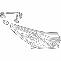 OEM Chevrolet Blazer Tail Lamp - 84587611