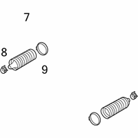 OEM 2017 Nissan NV200 Boot Kit-Manual Steering Gear - D8203-3SG1A