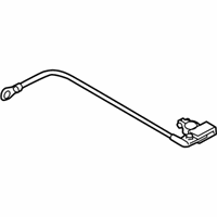 OEM 2018 BMW X1 BATTERY CABLE, NEGATIVE, IBS:611030 - 61-21-6-832-657