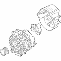 OEM 2014 BMW 760Li Exchange Alternator - 12-31-7-603-783