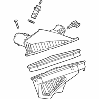 OEM Cadillac Air Cleaner Assembly - 23379135