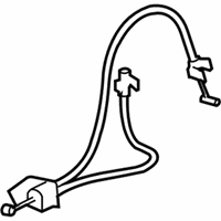 OEM BMW Z4 Bowden Cable, Trunk Lid - 51-24-7-197-488