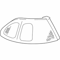 OEM 2001 Toyota Corolla Lens - 81551-02070