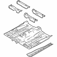 OEM 2021 Ford Edge Front Floor Pan - K2GZ-5811135-B