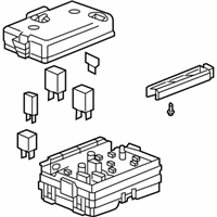 OEM 2005 Buick Rainier Block Asm-Body & Instrument Panel Wiring Harness Junction - 25925580