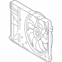 OEM Toyota Fan Module - 16360-25010