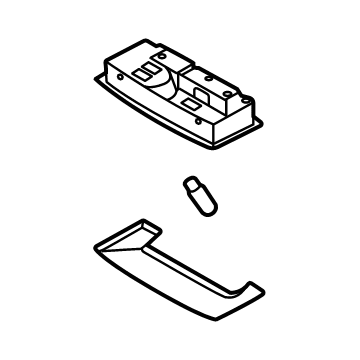 OEM Nissan Rogue Lamp Assembly-Room - 26410-6RA0A