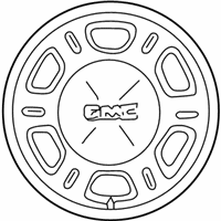 OEM 2000 Chevrolet Tahoe Spare Wheel - 9594157