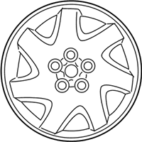 OEM 2003 Toyota Camry Wheel Cover - 42621-AA100