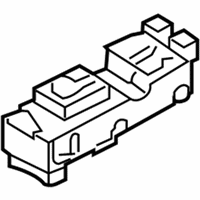 OEM Hyundai Santa Fe XL Power Window Sub-Switch Assembly - 93580-2W102-RR5