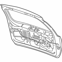 OEM 2001 Jeep Grand Cherokee LIFTGATE-LIFTGATE - 55256177AE