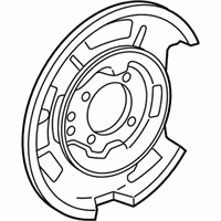 OEM Lexus GS450h Plate Sub-Assy, Parking Brake, RH - 46503-30241