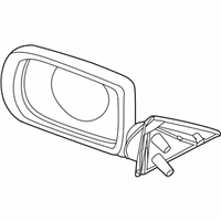 OEM 2000 BMW 740iL Exterior Mirror Without Glass, Heated, Left - 51-16-8-266-465