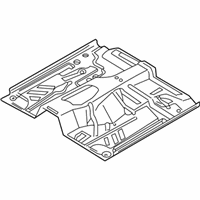 OEM Nissan Xterra Floor-Front - 74312-7Z830